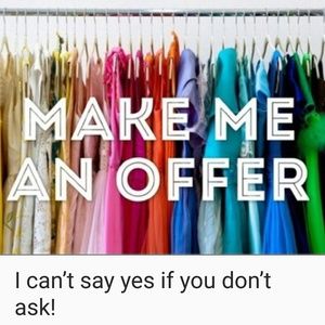 Make me an offer with the offer button.